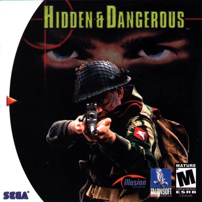 Hidden & Dangerous box art for Sega Dreamcast